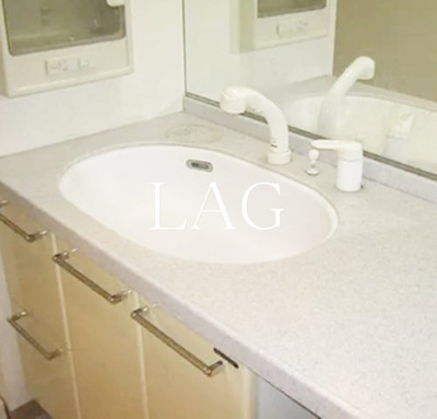 【洗面所】 | アピス日暮里 | 洗面台です。