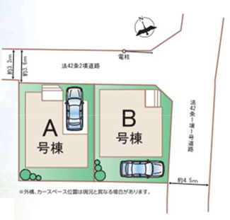 【区画図】 | 千葉市花見川区浪花町　新築分譲住宅B号棟 | 千葉市花見川区浪花町　B号棟