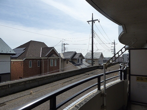 ビューハイツ高山のその他|バルコニーからの眺望　※2024年4月撮影