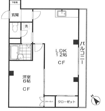 イーストヒルズの間取り