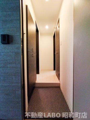 フローラリア阿倍野の玄関