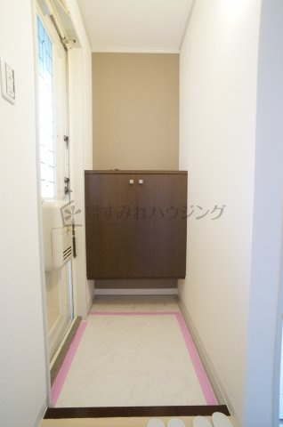 セジュール安倉の玄関