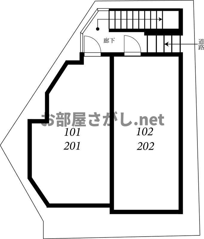 アルページュの区画図