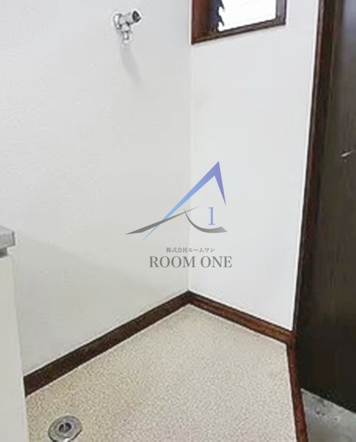 グリーンヒルＢの設備|洗濯機置き場です。