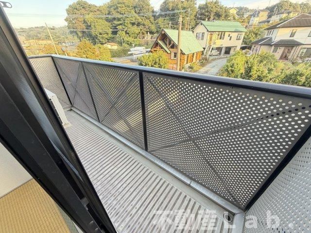 グリーンシティのバルコニー