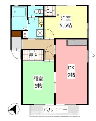 グリーンシティの間取り