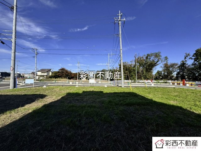 所沢上安松売地の外観|区画整理地内のきれいな街並み。整形地・建築条件なしで、家族の想いを自由設計で叶える。