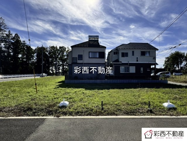 所沢上安松売地の外観|前面１６ｍ道路に面したゆとりの敷地！整備された街並みと自由設計で家族みんなが快適に暮らせる理想の住まいづくりを