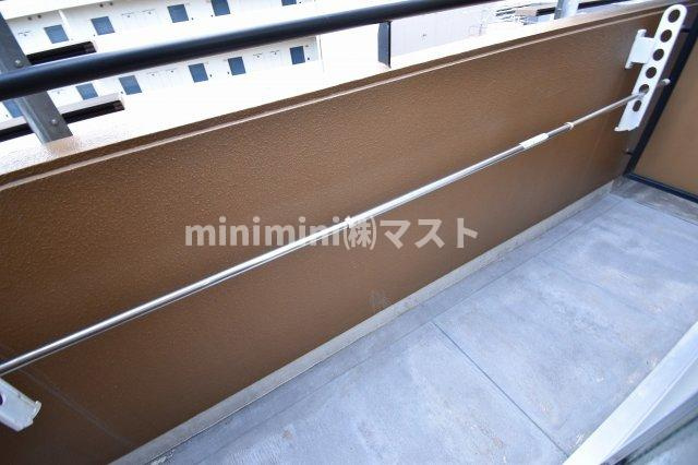 インプルーブ天六のバルコニー