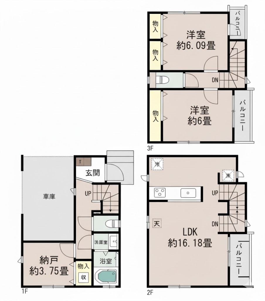 JR南武線「矢向」新築戸建の画像