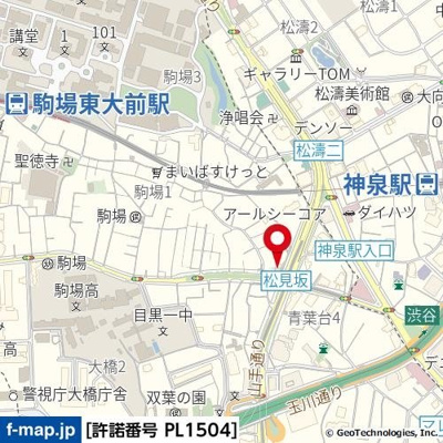 【地図】 | 日興パレス駒場