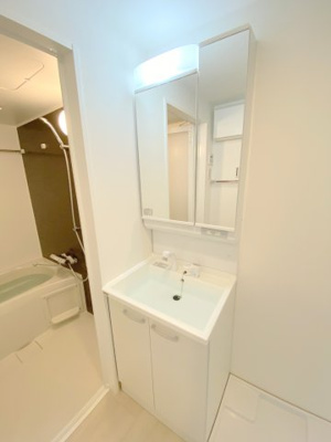 【独立洗面台】 | MAXIV北赤羽 | 独立洗面台、朝の身支度には欠かせません