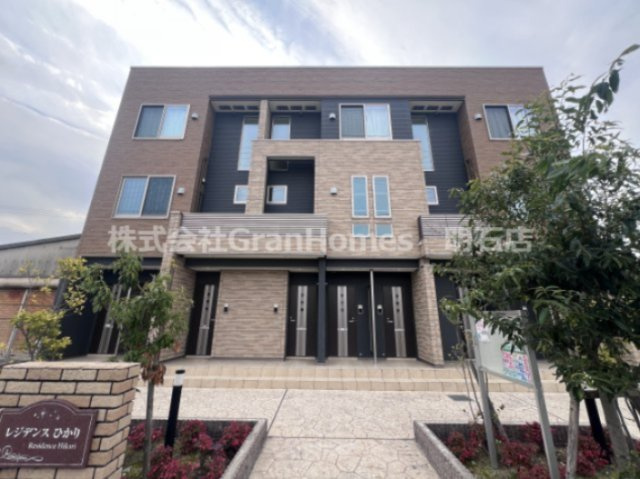 西宮市山口町下山口３丁目のアパートの外観