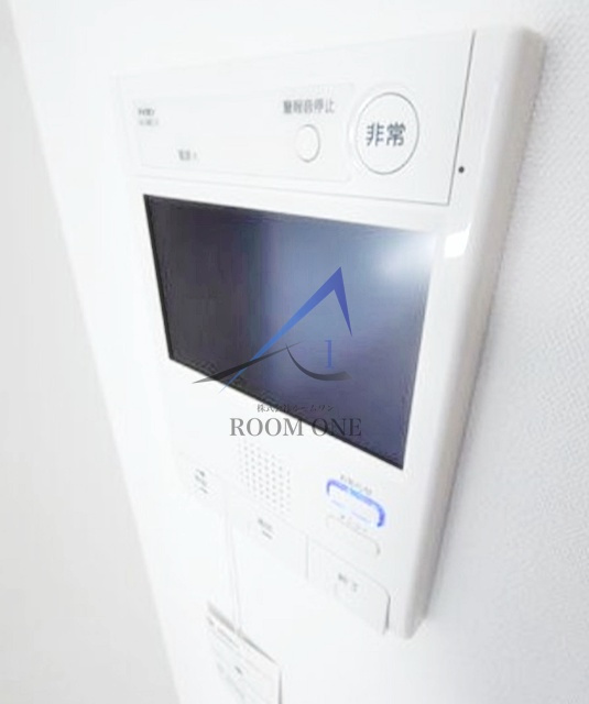 ディアレイシャス菊川のセキュリティ|モニター付きインターホンです。