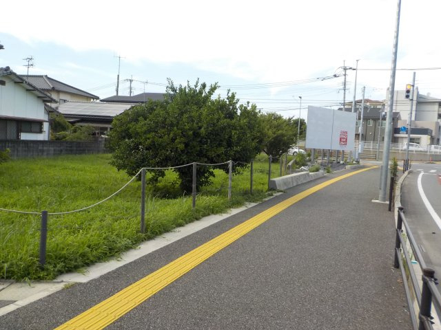 久留米市高良内町　売り土地の周辺|東面