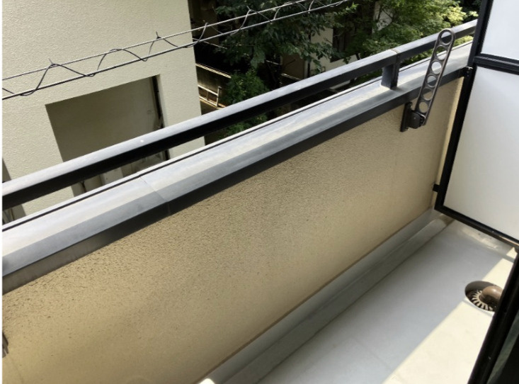 ヴィラフローレンスのバルコニー