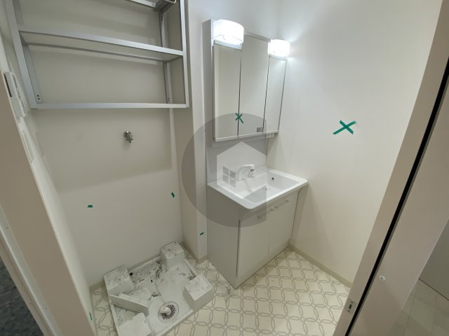 ピレーネ近江堂の洗面所