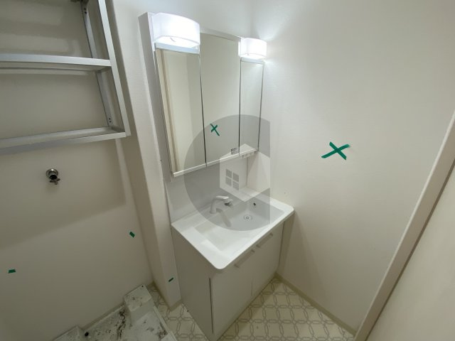 ピレーネ近江堂の独立洗面台