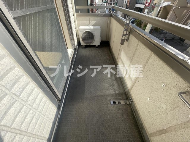 ブルーリーフⅡのバルコニー