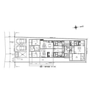 FSあじまテラスの区画図