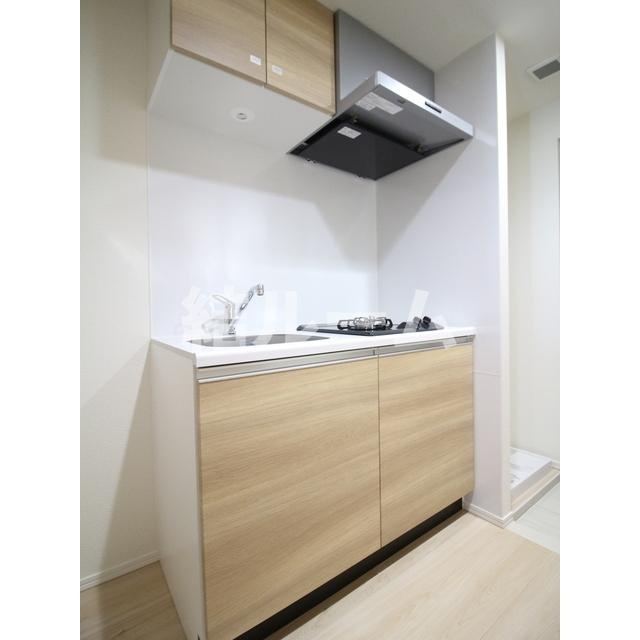 板橋区栄町の賃貸マンションのキッチン