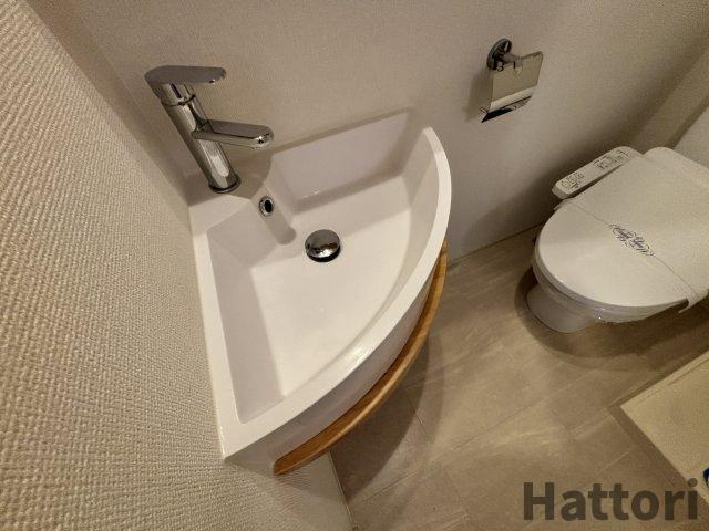 セレニテ江坂ルフレの洗面所