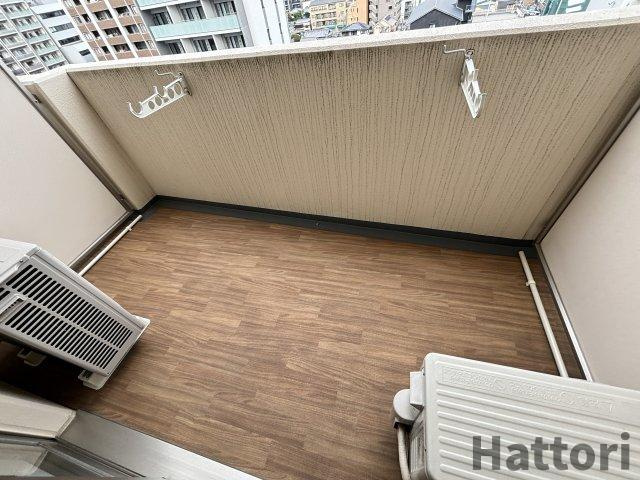 セレニテ江坂ルフレのバルコニー