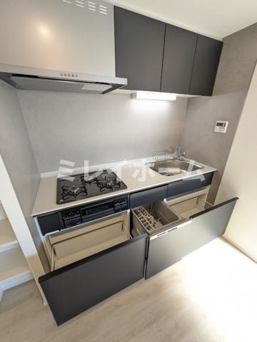 レジディア島津山のキッチン