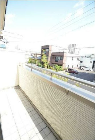 アムールリーフ　Aのバルコニー