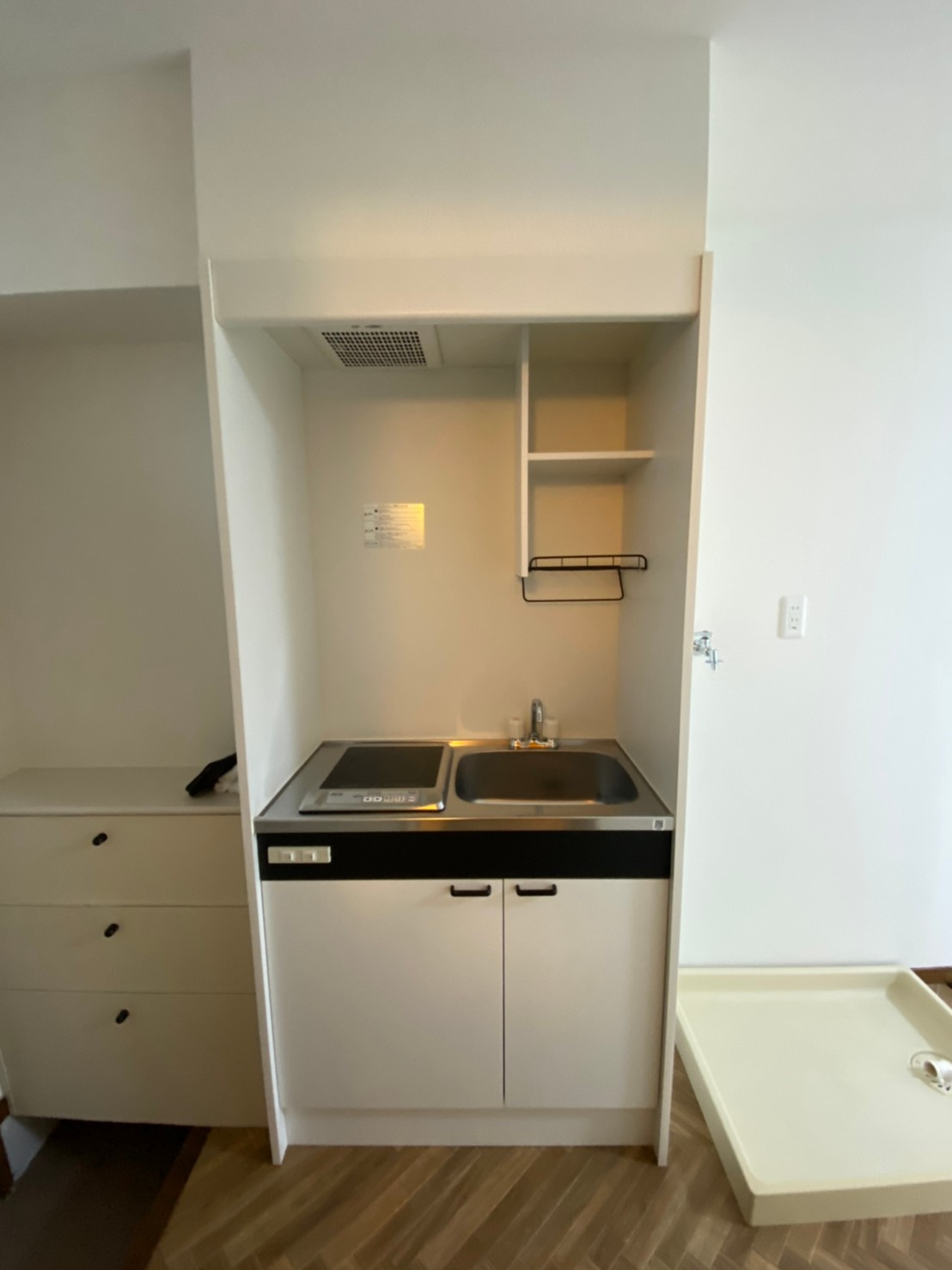 国分寺市東元町３丁目のアパートのキッチン