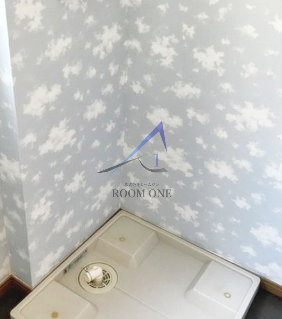 ハレ大岡山の設備|洗濯機置場です。