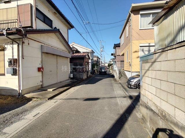 【前面道路含む現地写真】 | 毛呂山町前久保南3丁目 | 本下水