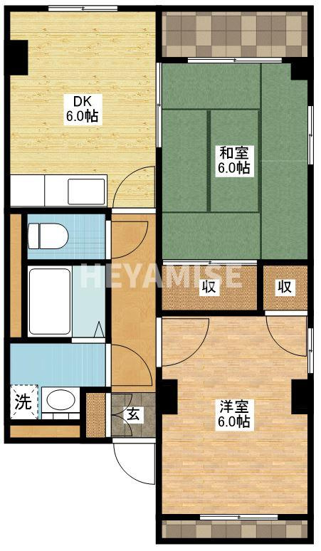 テラス明の間取り