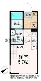 【ロフト付き！】ローズハイツ山手の間取り