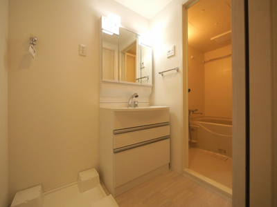 【洗面所】 | エグゼ大阪CITYオースティン | 洗面所です