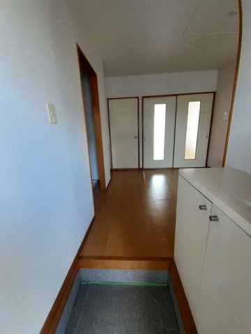 ハイムあすなろＢの玄関