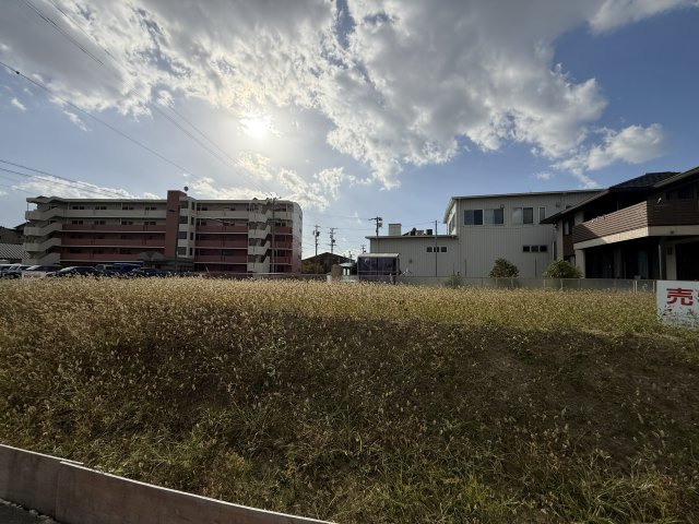 常滑市港町4丁目　B区画　売地の前面道路含む現地写真|前面道路