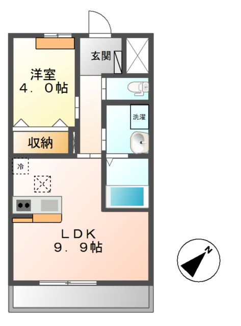 カーサ・ベルデの間取り