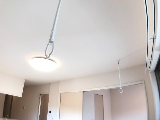 フレシールの設備|室内物干し