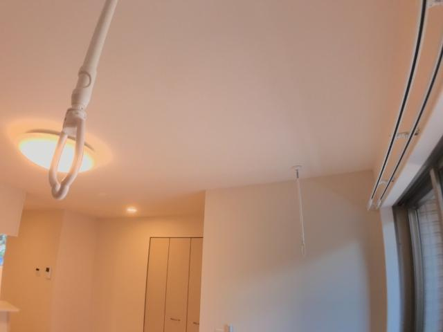 フレシールの設備|室内物干し