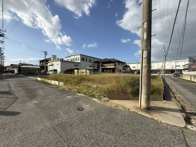 常滑市港町4丁目　C区画　売地の前面道路含む現地写真|前面道路