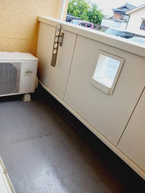 プロムナードＡのバルコニー