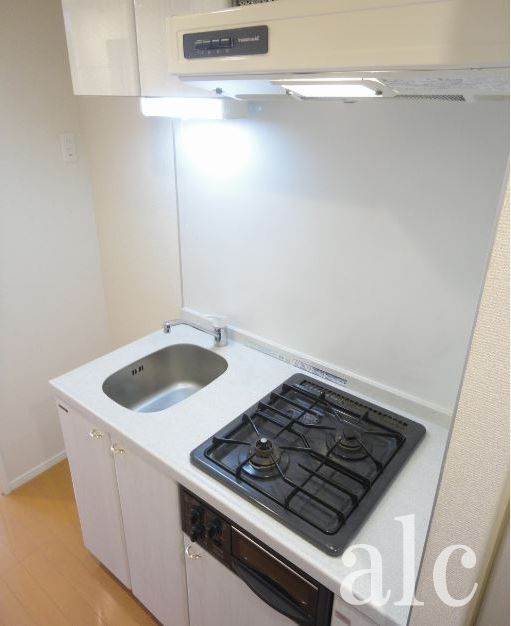 杉並区下高井戸２丁目の賃貸マンションのキッチン|2口ガスコンロキッチン