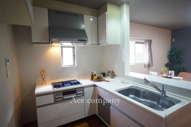 【キッチン】 | 東大阪市足代1丁目 | 【システムキッチン＋3口ガスコンロ☆】キッチン水栓・食洗機新調交換済み☆煙感知器新調です☆