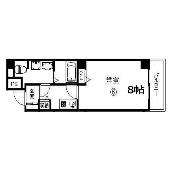 ベルシモンズ桜川の間取り