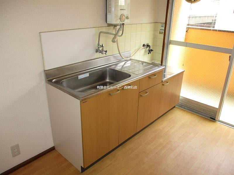 明神マンション2号のキッチン