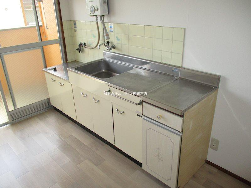 明神マンション2号のキッチン