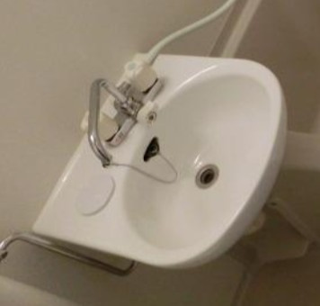 ベルエステート竹ノ塚Aの洗面所