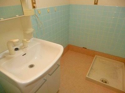 明石市西明石東町の賃貸マンションの洗面所