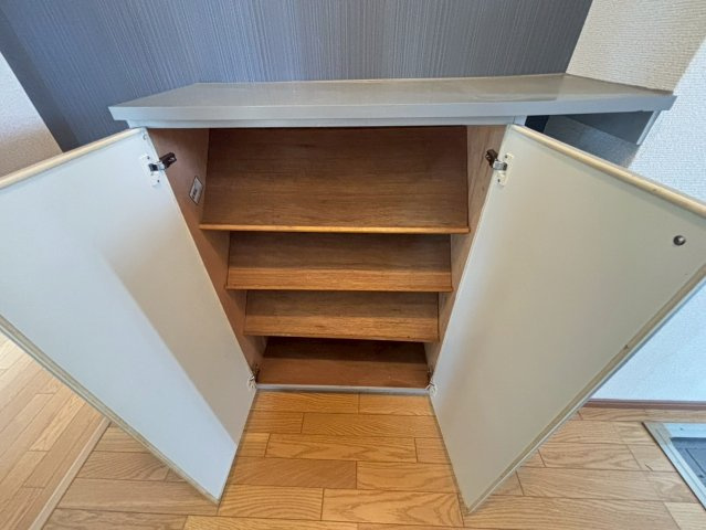 桐生市錦町２丁目のアパートの収納